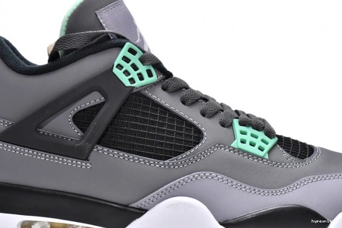 HYPE Air 4 Glow Retro Jordan 308497-033 Green 0805